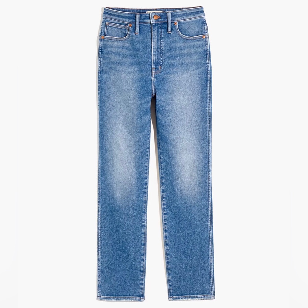 Madewell Curvy Stovepipe in Ditmas Wash, size 29